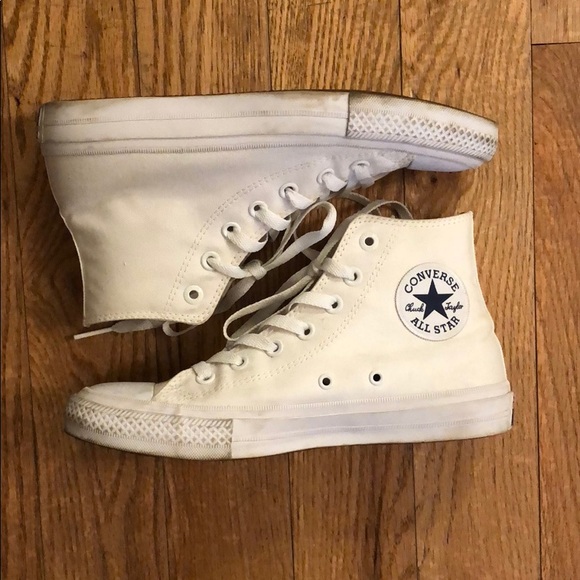 Converse Shoes - All white Chuck Taylors Converse Shoes - All white Chuck Taylors